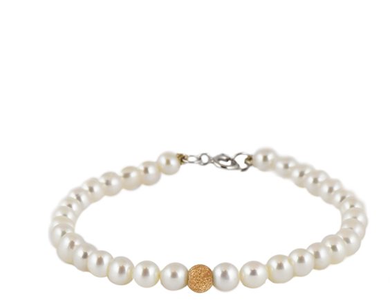 Armband Promesse Dame in Perlen Perla BRS1EOR1 - BRS1EOR1